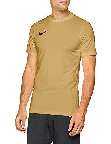 Nike Park VI Camiseta de Manga Corta para hombre, Dorado (Jersey Dorado/Black), M