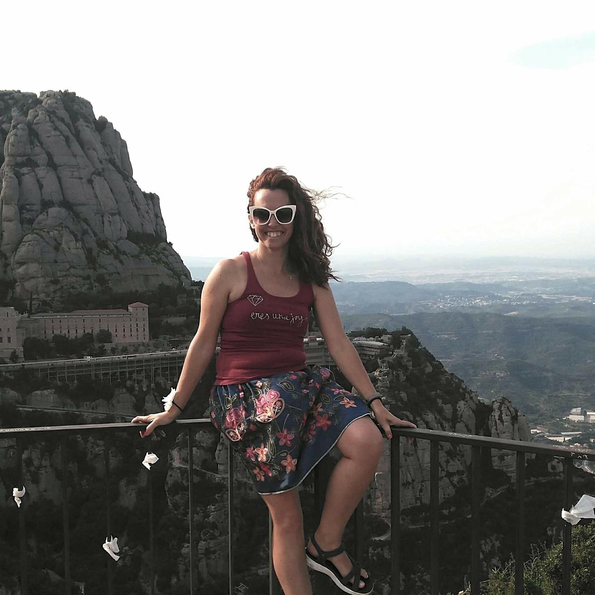 Falda fácil para mujer en dos costuras uve original