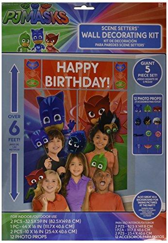 Amscan PJ Masks Decorations Wall