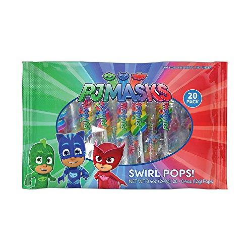 PJ Masks 20 Pack Lollipop Swirls