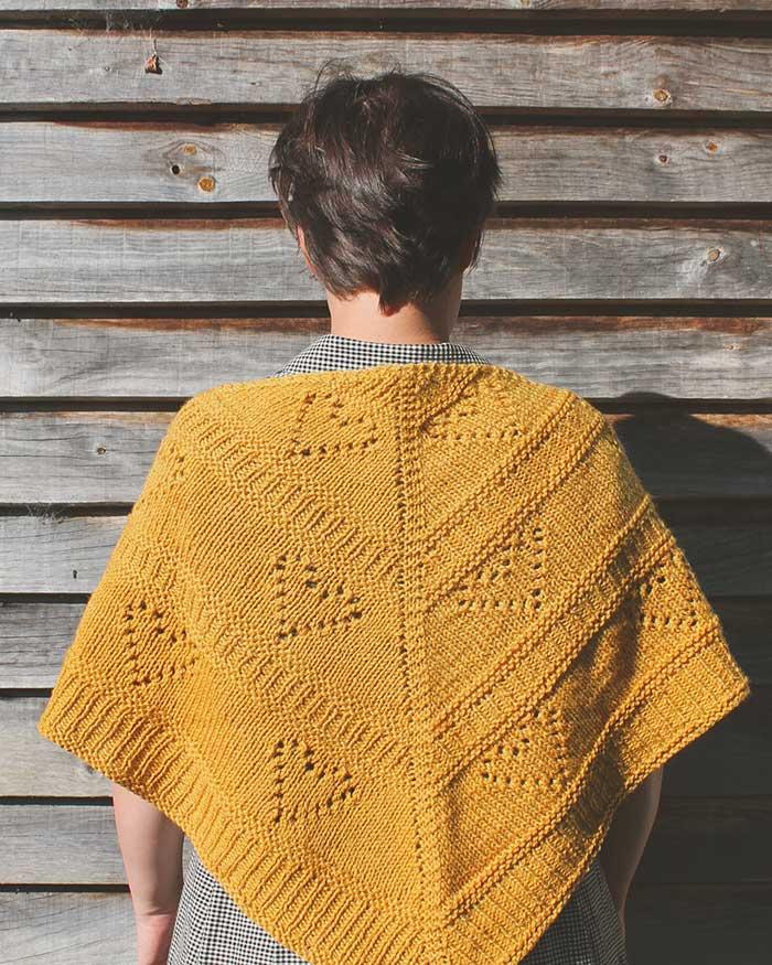 KAL Lovely Shawl con Mimosa y Yarnitas