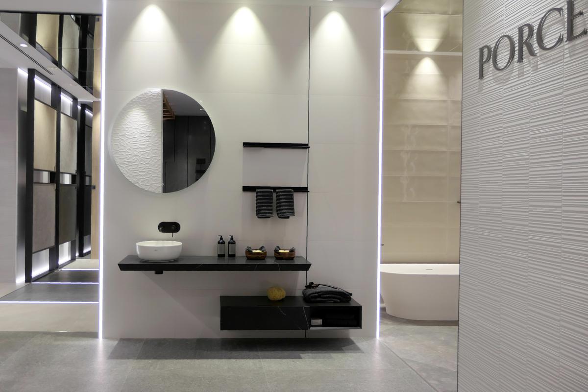 Cersaie 2018 - Baños de Porcelanosa