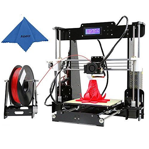 Anet A8 Upgrade Impresora 3D Reprap Prusa I3 Kits de Bricolaje 2018 World Cup bola 220 * 220 * 240 mm con 8GB y 1 Rollo de Filamento PLA