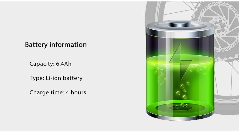 YUNZHILUN 24V - X iMortor 2.0 700C, batería
