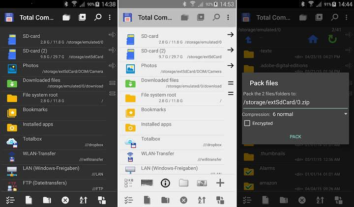 Los mejores exploradores de archivos o administrador de ficheros para móviles y tablets Android
