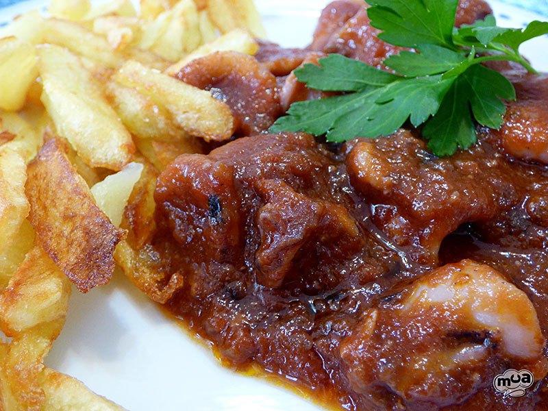 Calamares en salsa
