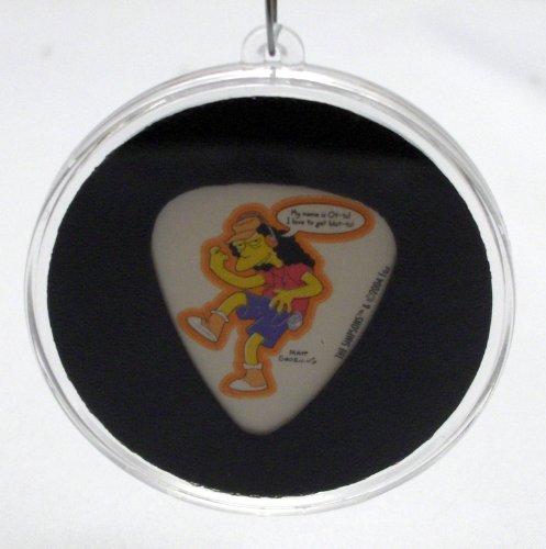 The Simpsons Otto Guitar Pick Christmas Ornament
