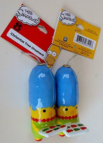 Marge Simpson Christmas Tree Ornament - Set of 2