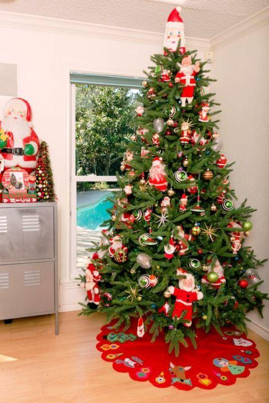 Santa Claus o Papa Noel Arboles de navidad
