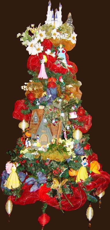 princesas de disney arbol de navidad