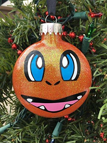 Charmander Ornament, Pokemon Ornament, Pokemon Gift, Charmander Pokemon, Personalized Ornament, Boys Ornament