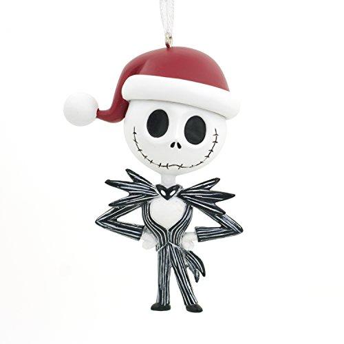 Hallmark Christmas Ornament Disney Nightmare Before Christmas Jack Skellington Santa Hat Halloween