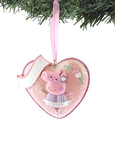 Kurt Adler Peppa Pig Personalizable Ornament Gift Boxed