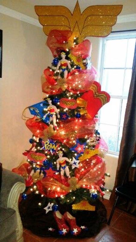 Mujer maravilla wonder woman arbol de navidad