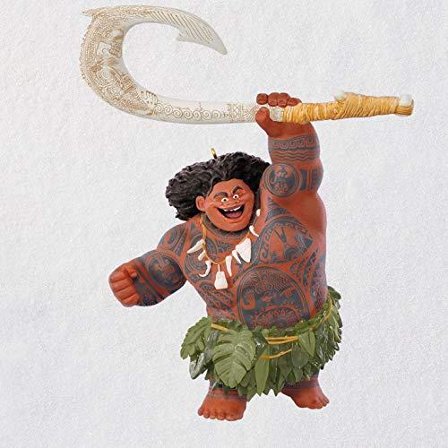 Hallmark Keepsake Christmas Ornament 2018 Year Dated, Disney Moana Maui