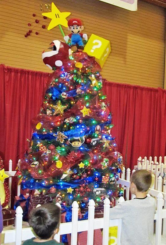 Mario Bros Arbol de navidad