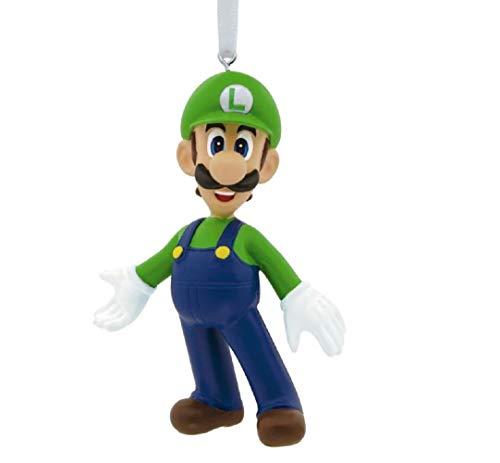 By Hallmark Super Mario Luigi Christmas Ornament Holiday Tree Kids Boy Girl Collectible