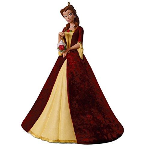 Hallmark Keepsake Christmas Ornament 2018 Year Dated, Disney Beauty and The Beast Christmas Belle, Porcelain
