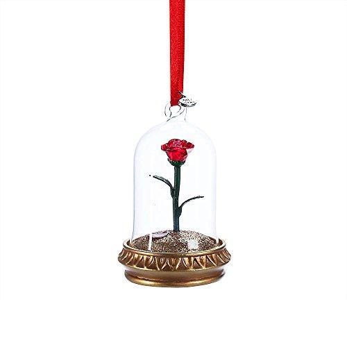 Disney Enchanted Rose Light-Up Sketchbook Ornament - Beauty and the Beast