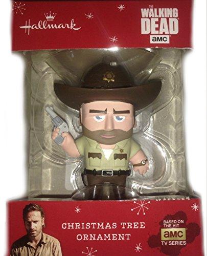 2015 Hallmark Walking Dead Rick Grimes Christmas Tree Ornament