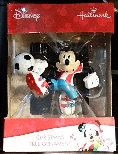 Disney Hallmark Mickey Mouse Soccer Christmas Tree Ornament