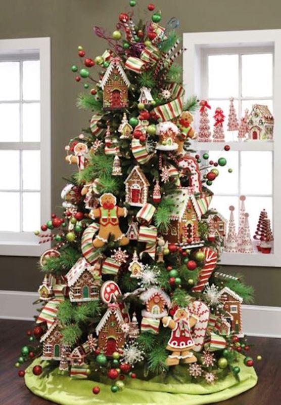 Dulces Candyland Arbol de navidad