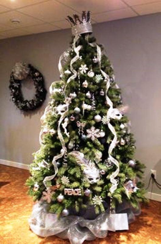 Corona Real arbol de navidad