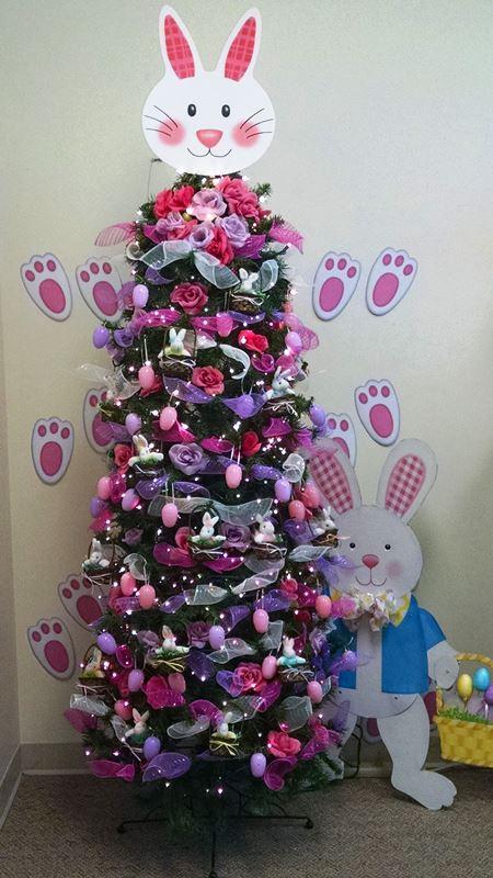 Conejitos arbol de navidad