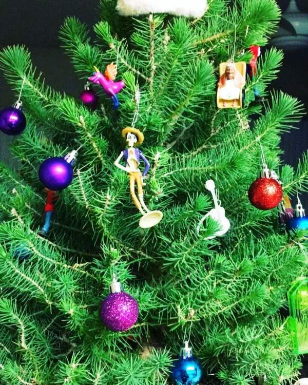 Coco pelicula arbol de navidad