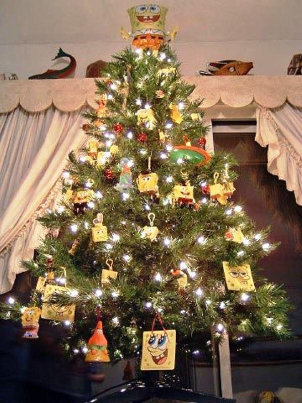 Bob esponja arbol de navidad