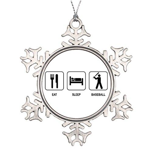 Mushroomy Icons Beisbol Personalised Christmas Tree Decoration