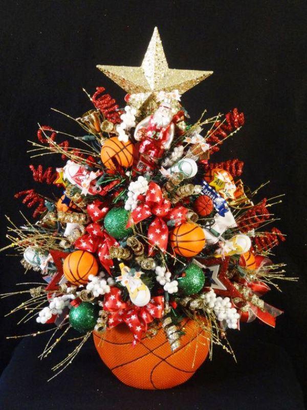 basketball arbol de navidad