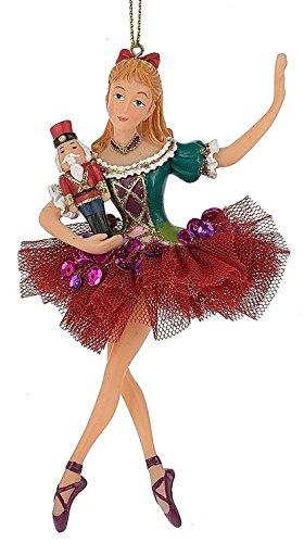 Clara Nutcracker Ballet Shoes Doll Christmas Tree Ornament