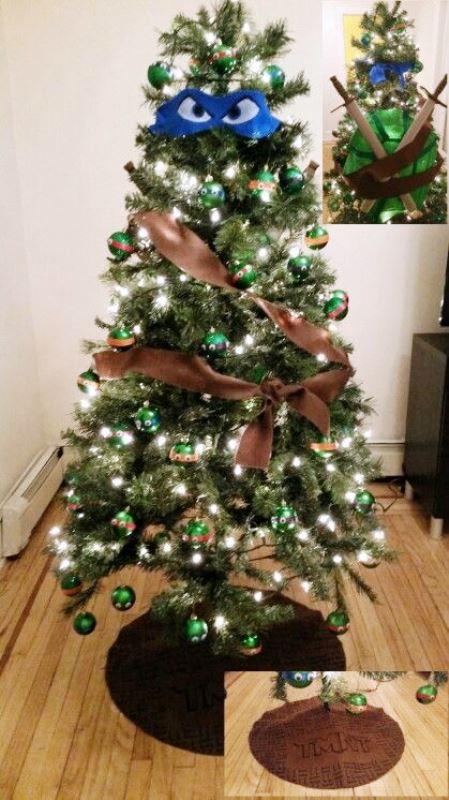 tortugas ninjas arbol de navidad