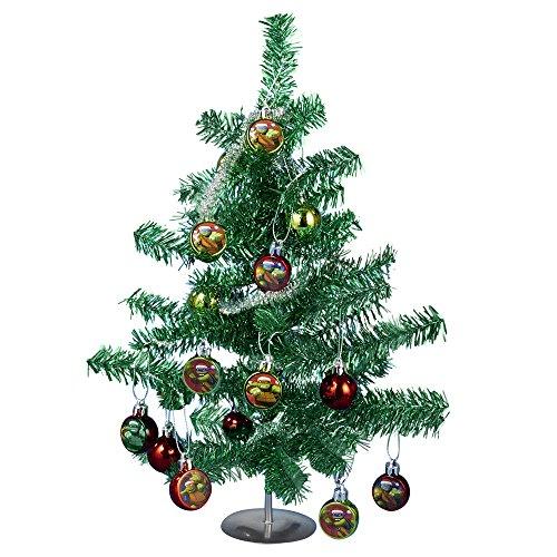 Kurt Adler Teenage Mutant Ninja Turtles Tinsel Tree Set, 15-Inch