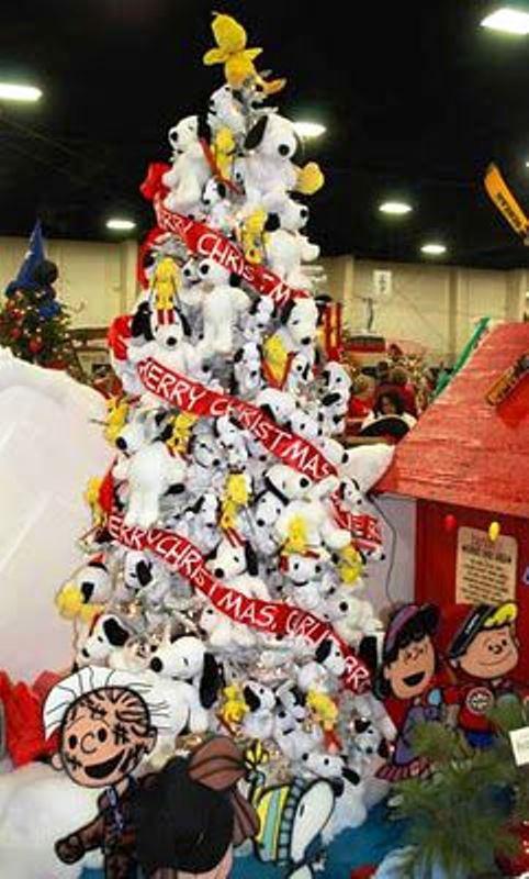 Snoopy arbol de navidad
