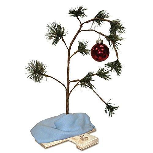 Product Works 24-Inch Peanuts Charlie Brown Christmas Tree With Linus Blanket