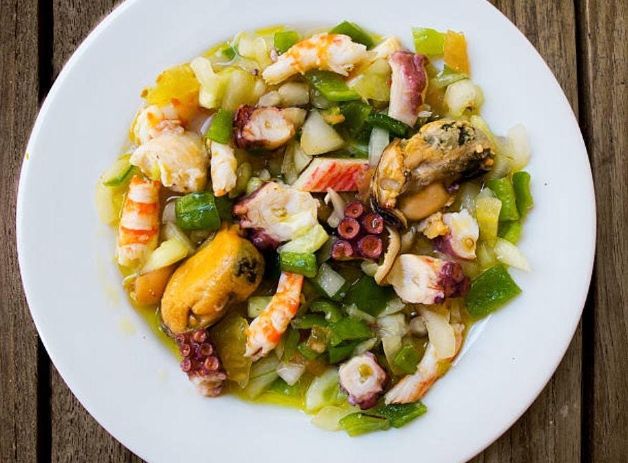 receta salpicon de marisco