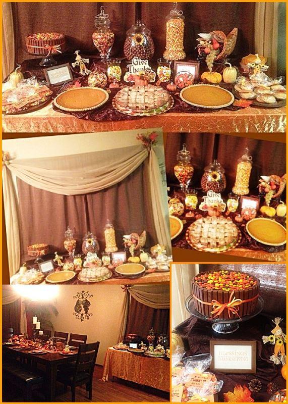 candy bar accion de gracias