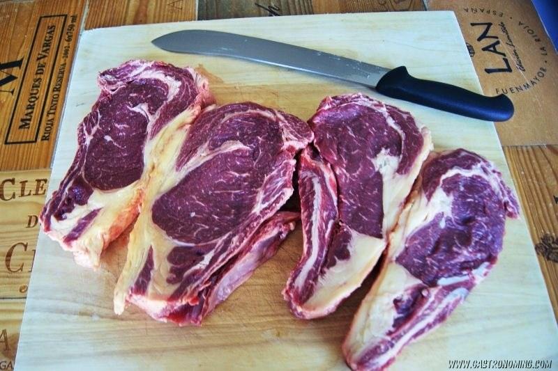 entrecot con bbq rub