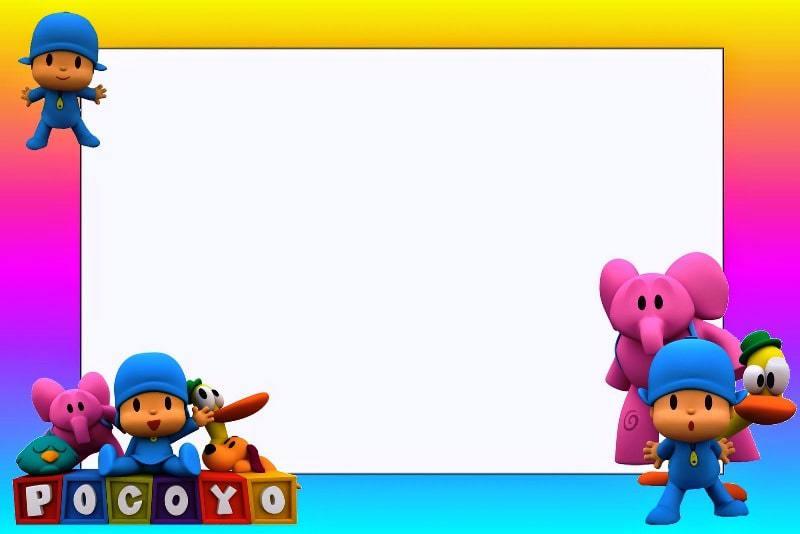 imprimir invitacion cumple pocoyo