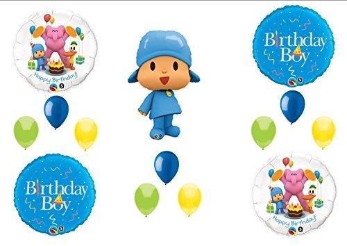 POCOYO BIRTHDAY PARTY BOY Balloons Decorations Supplies Kit FREE RIBBON!! by Anagram
