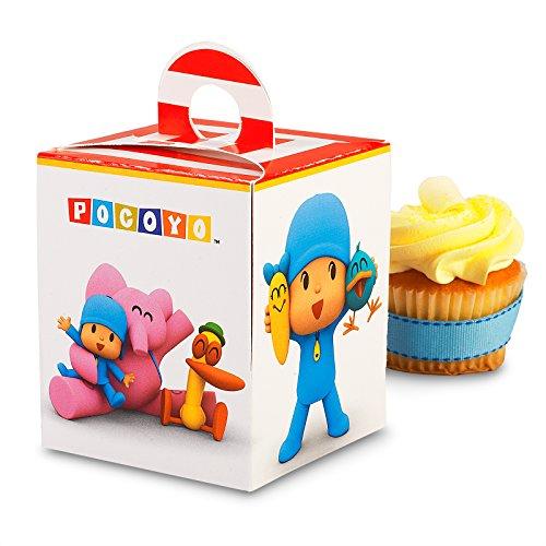 BirthdayExpress Pocoyo Party Supplies - Cupcake Boxes (4)