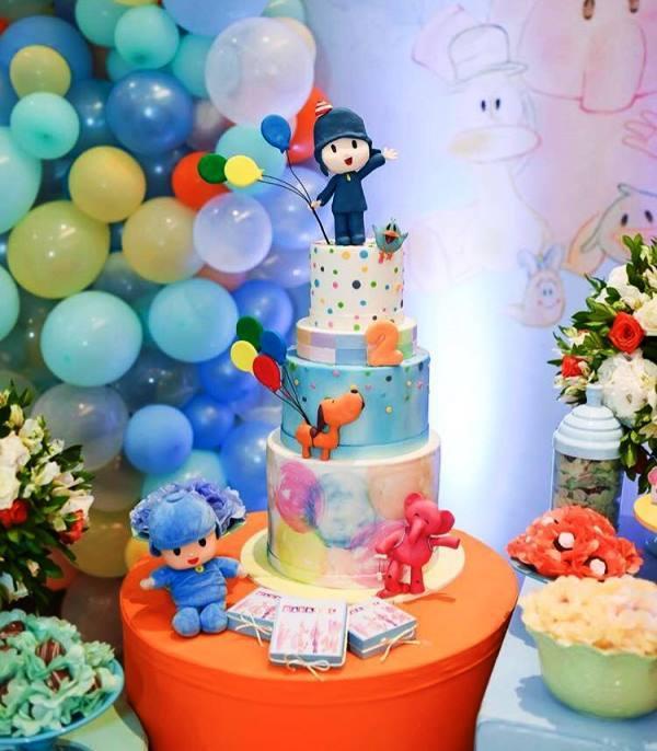 candy bar para cumpleaños pocoyo