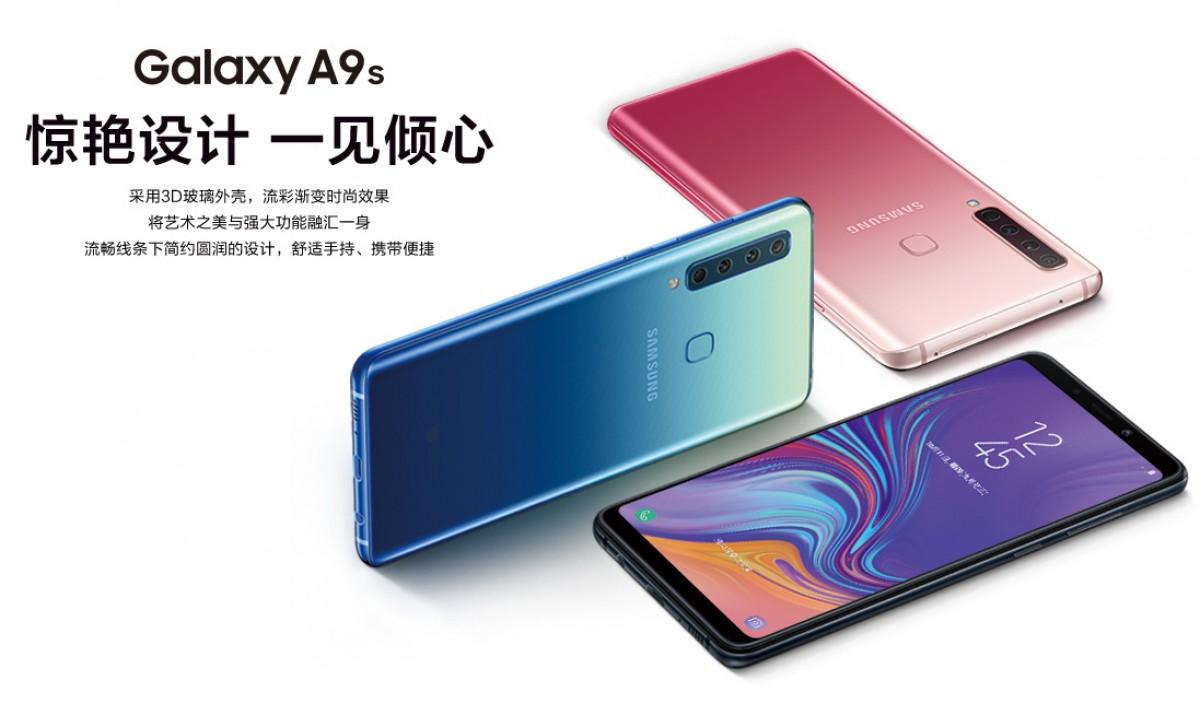 Samsung Galaxy A9s acabados