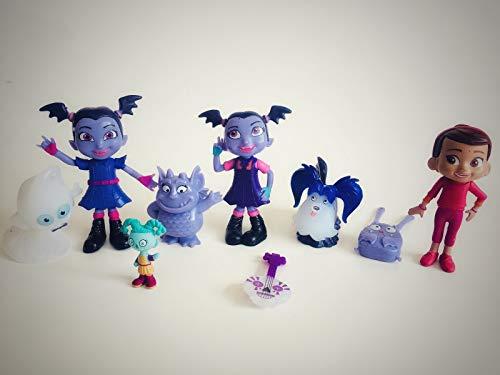 Cake Toppers Vampirina Deluxe Cupcake Figure Set 9 Pieces