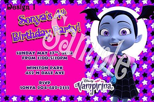 Vampirina Personalized Birthday Invitations More Designs Inside!