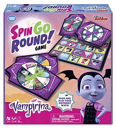 Wonder Forge Disney Junior Vampirina Spin Go Round! Game