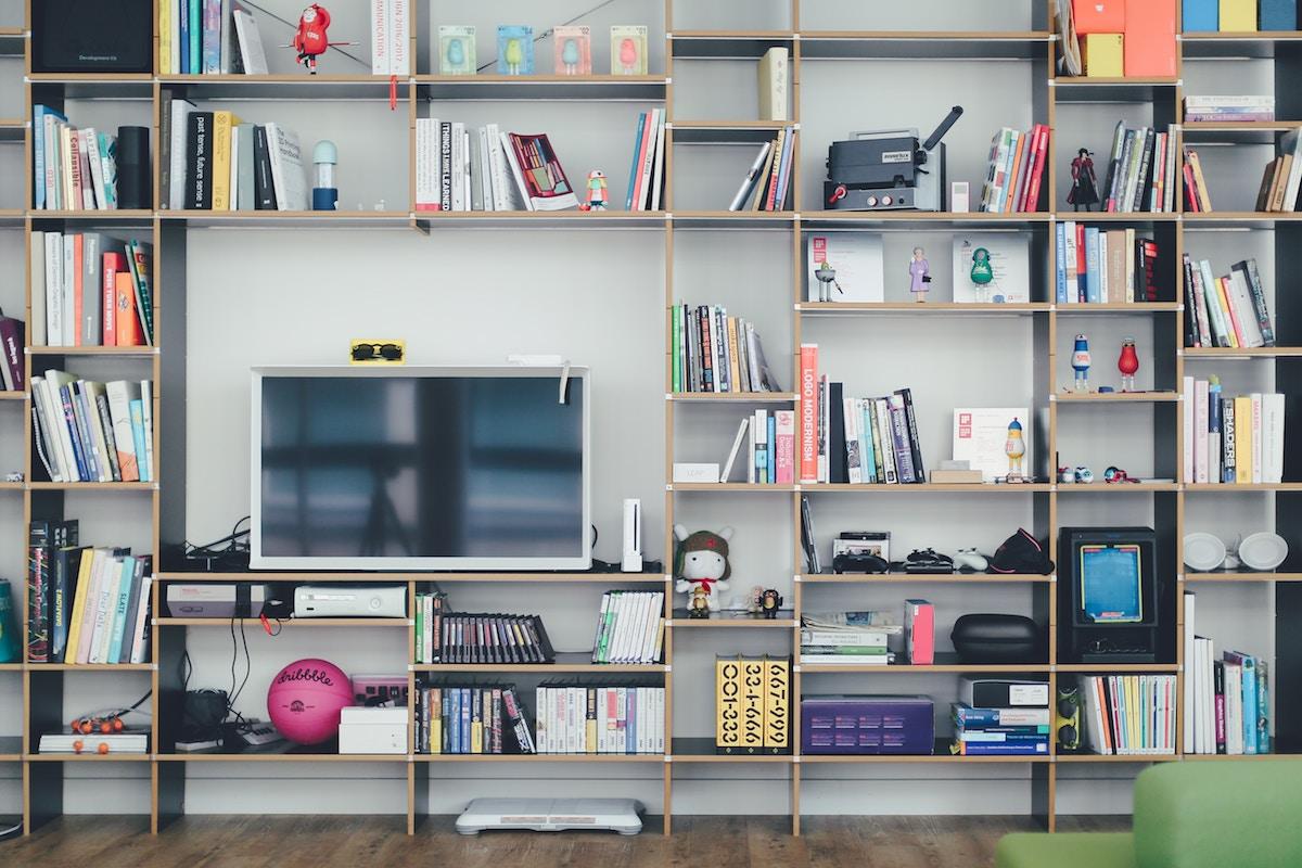 Tipos de librerías para decorar tu casa