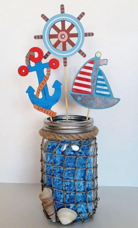 decoracion fiesta marinero
